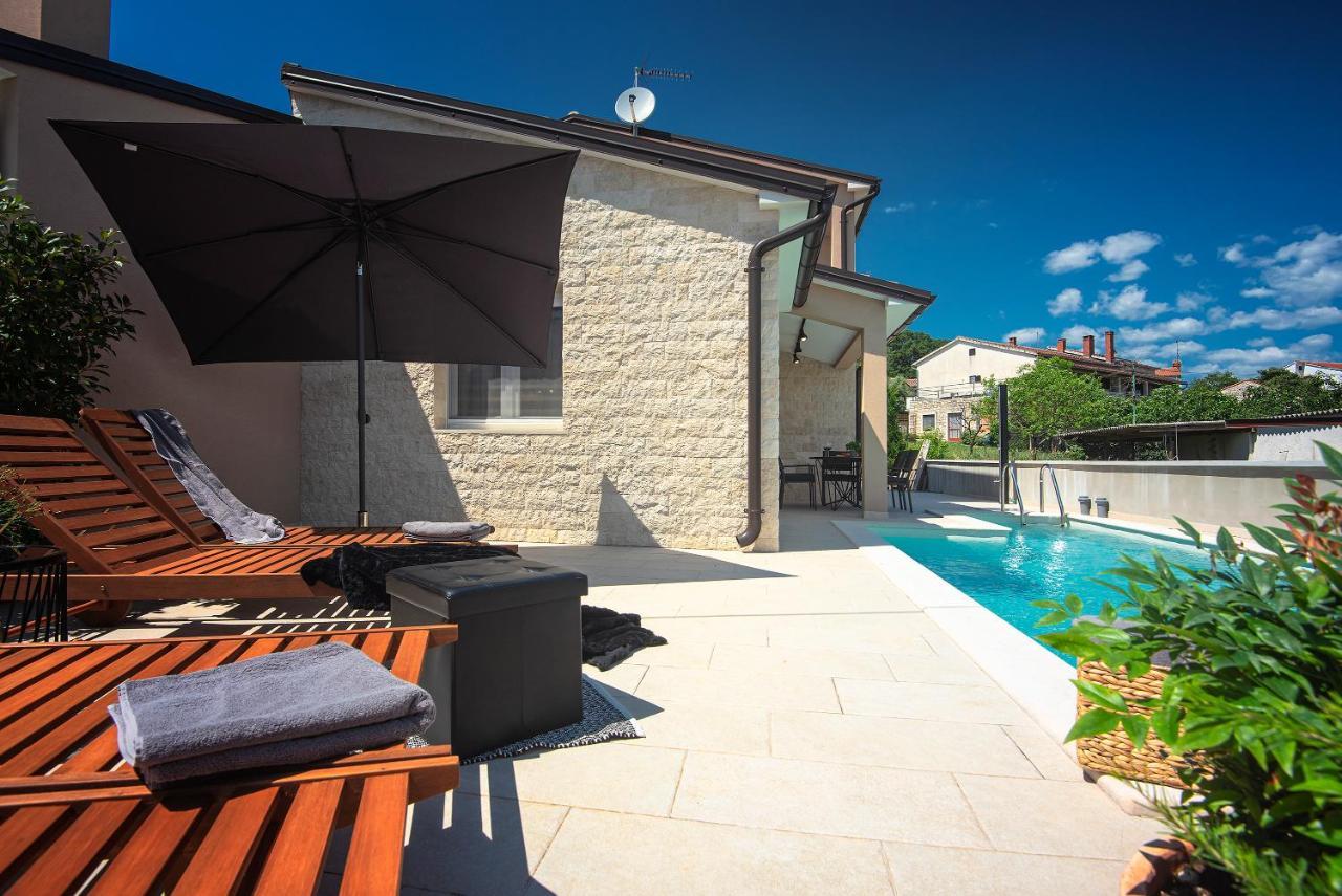 רובינייסקו סלו Vila Una With Private Pool Near Rovinj - Open 2022 מראה חיצוני תמונה